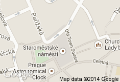 mapa - Na Františku 8, Praha 1 