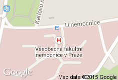 mapa - U nemocnice 2, Praha 2, 128 08